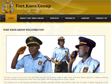 Tablet Screenshot of fortknoxgroup.com